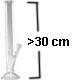 Glas-Bongs ab 30 cm
