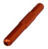 solid metall snorting tube red
