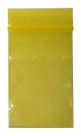 100 Zip-Bags 40 x 60 mm, yellow