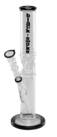 Black Smoke glass ice-bong: ca. 33 cm