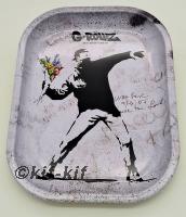Rolling Tray G-ROLLZ  Banksys Blumenwerfer (Small 14x18)