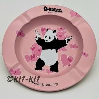 ashtray G-ROLLZ Banksys Graffiti Panda (13,5 cm)