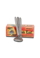 Steel pipe screens Black Leaf 15 mm - Box with 3 screens